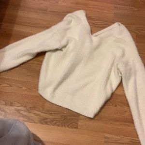 holister reversible sweater